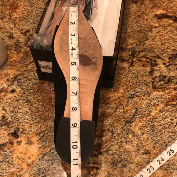 Unutzer Suede Black Flat with buckle - Picture 5 of 7